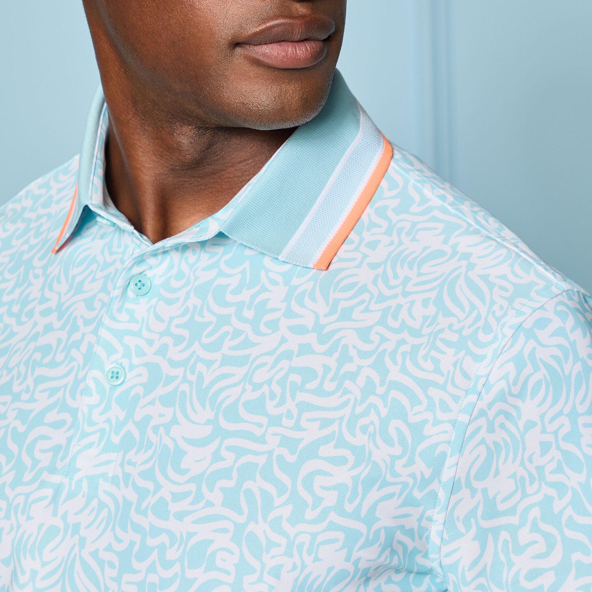 G/FORE SCRIBBLE TECH JERSEY POLO