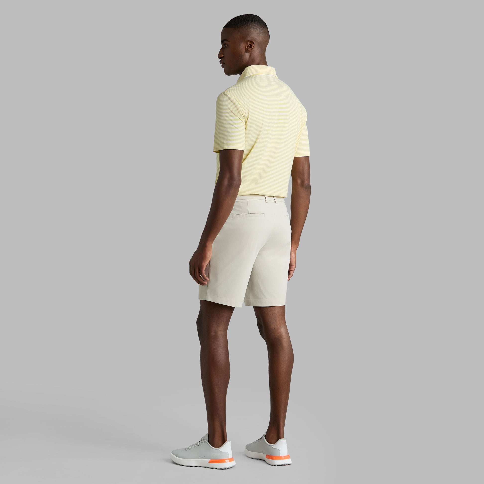 G/FORE ALL PLAY STRIPE STRETCH KNIT POLO