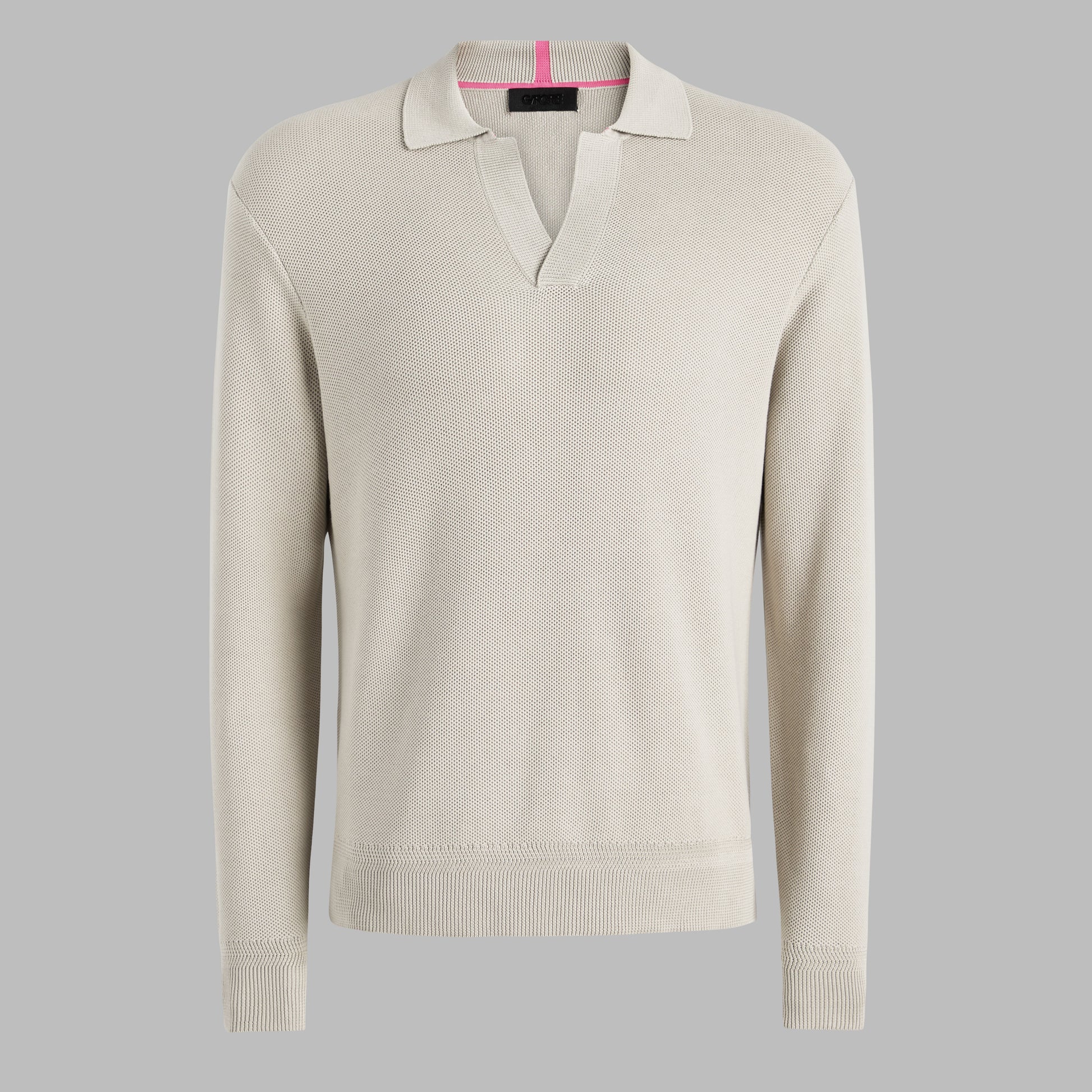 G/FORE JOHNNY COLLAR COOLING COTTON SWEATER POLO