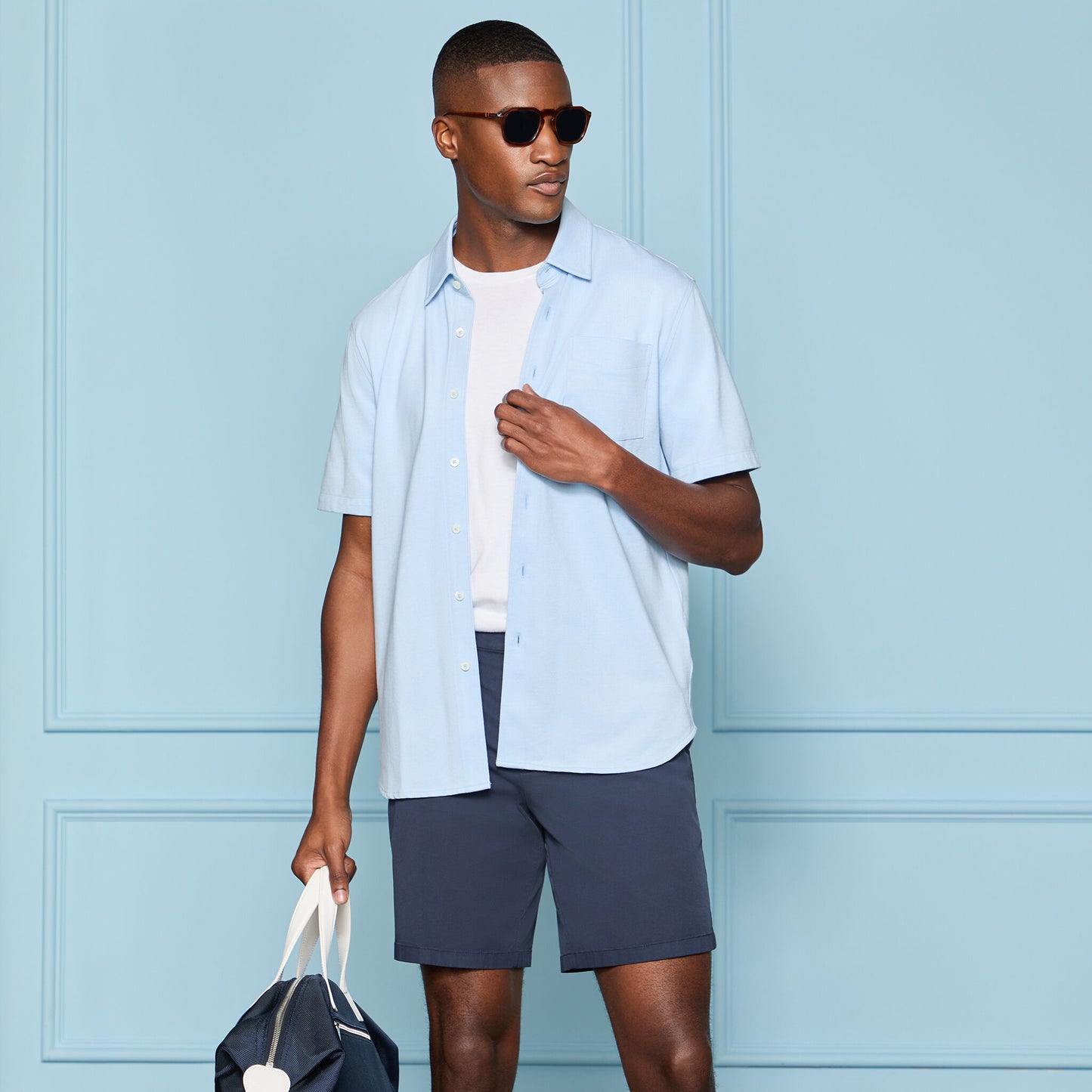 G/FORE OXFORD PIQUÉ SHIRT