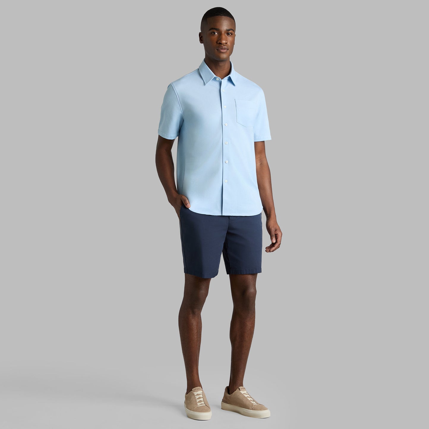 G/FORE OXFORD PIQUÉ SHIRT