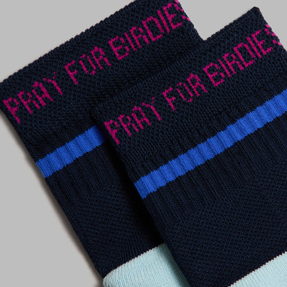 G/FORE PRAY FOR BIRDIES 1/4 SOCK |ACCESSORIES