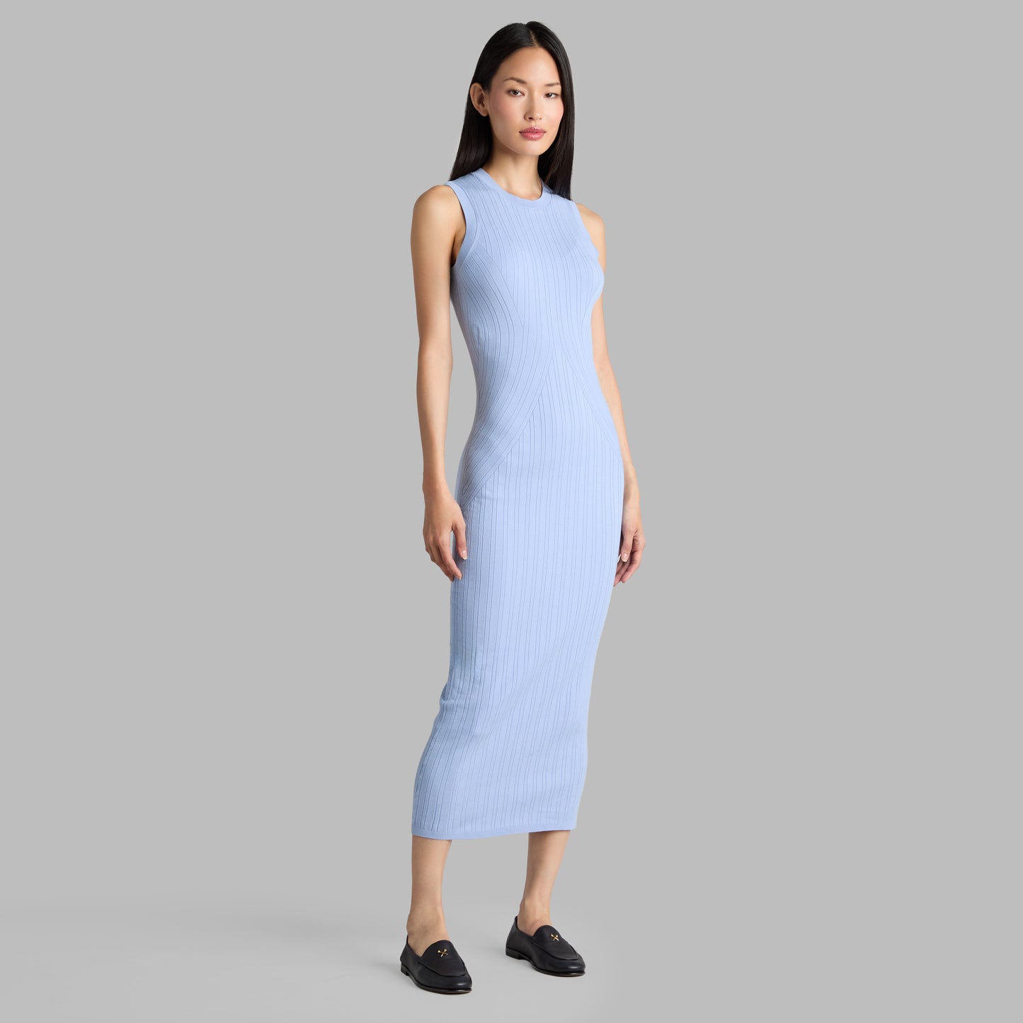 G/FORE REFINED KNIT SLEEVELESS DRESS