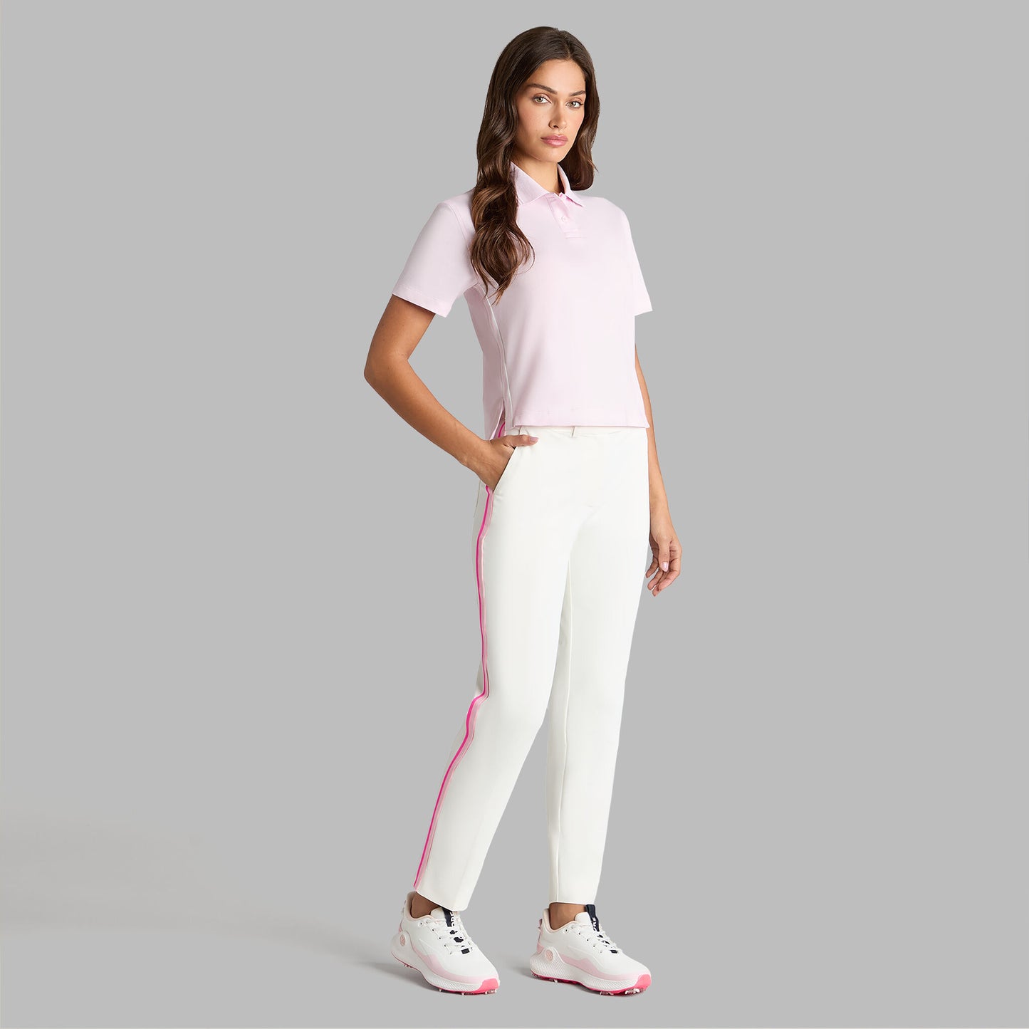G/FORE TUX SHADOW STRETCH STRAIGHT LEG TROUSER