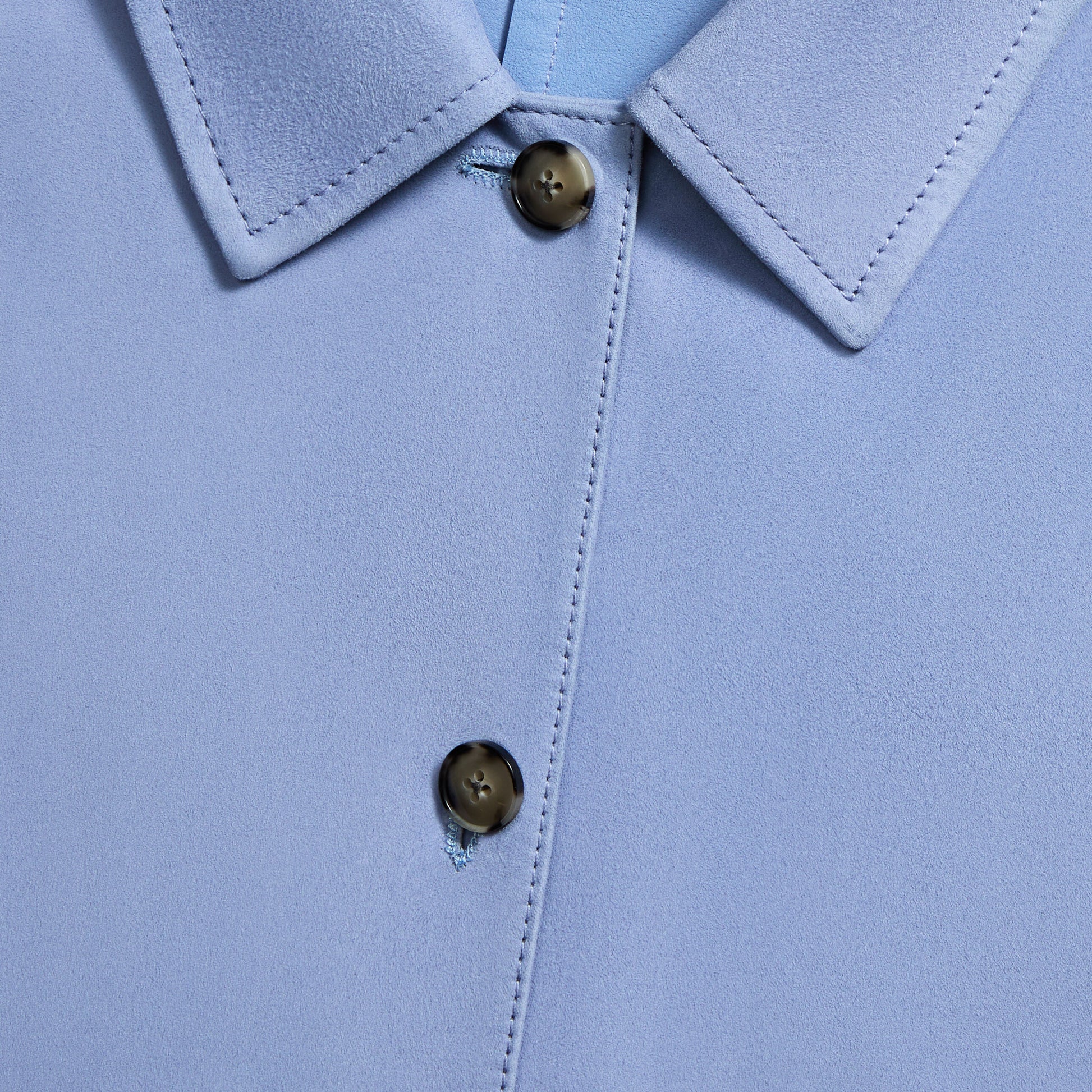 G/FORE RELAXED FIT SUEDE SHIRT JACKET