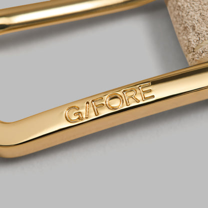 G/FORE METAL TEES SUEDE BELT