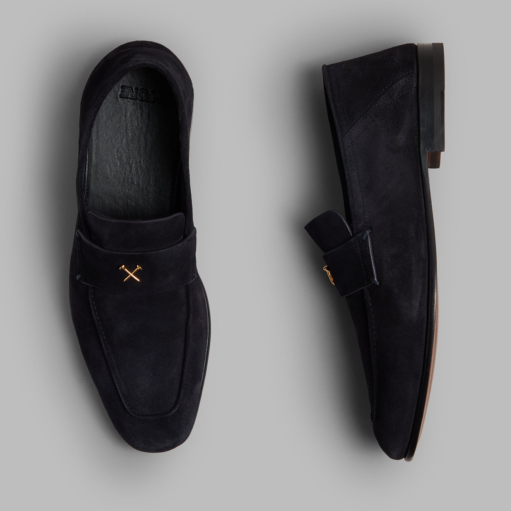 G/FORE METAL TEES SUEDE FLEX LOAFER