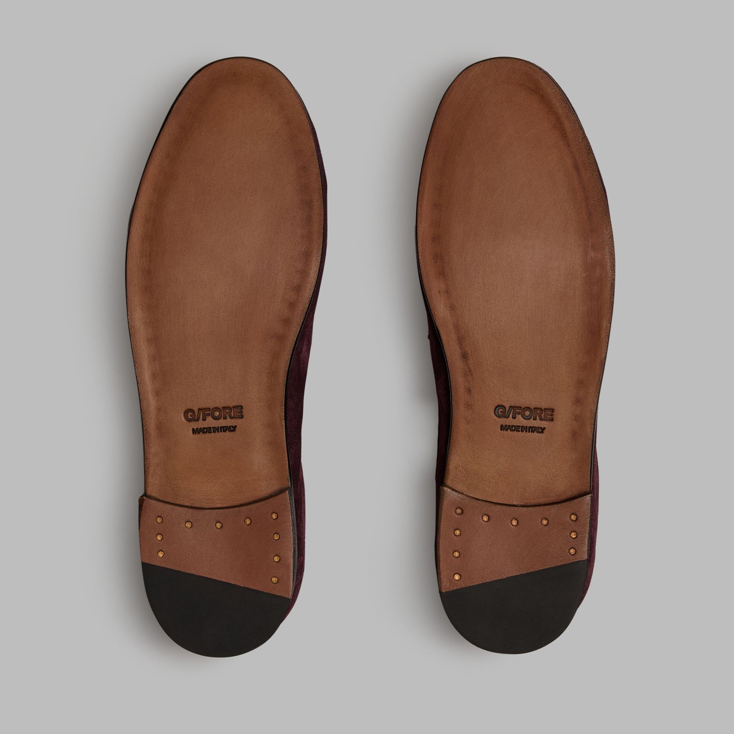 G/FORE METAL TEES SUEDE FLEX LOAFER