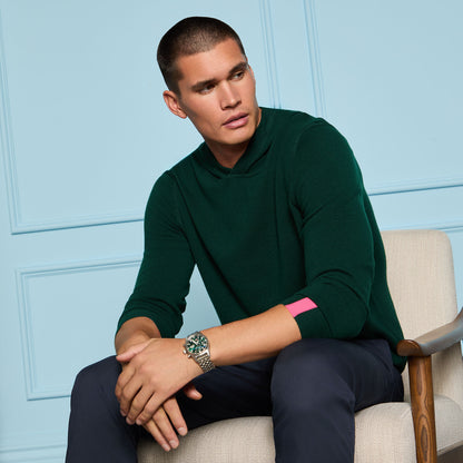G/FORE CASHMERE HOODED SWEATER
