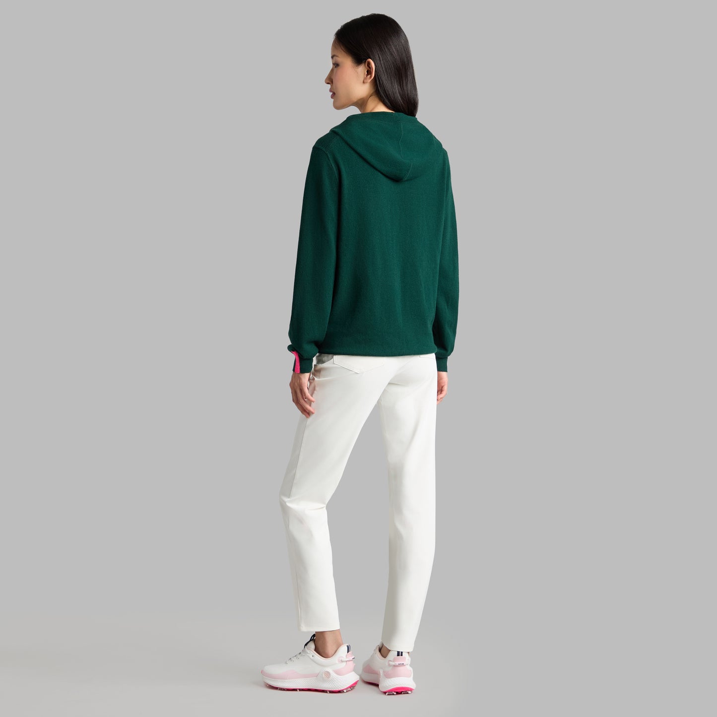 G/FORE CASHMERE HOODED SWEATER