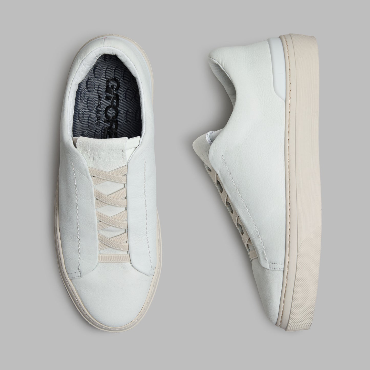 G/FORE ENDEAVOUR SLIP ON LEATHER SNEAKER