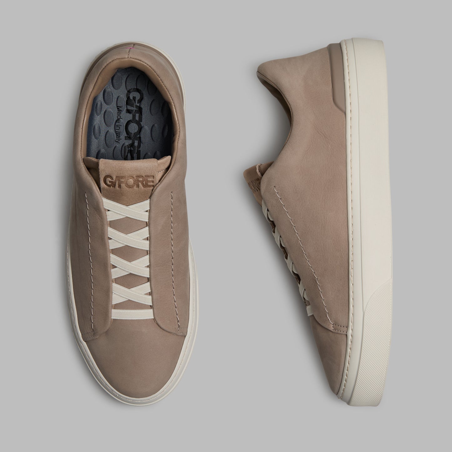 G/FORE ENDEAVOUR SLIP ON LEATHER SNEAKER