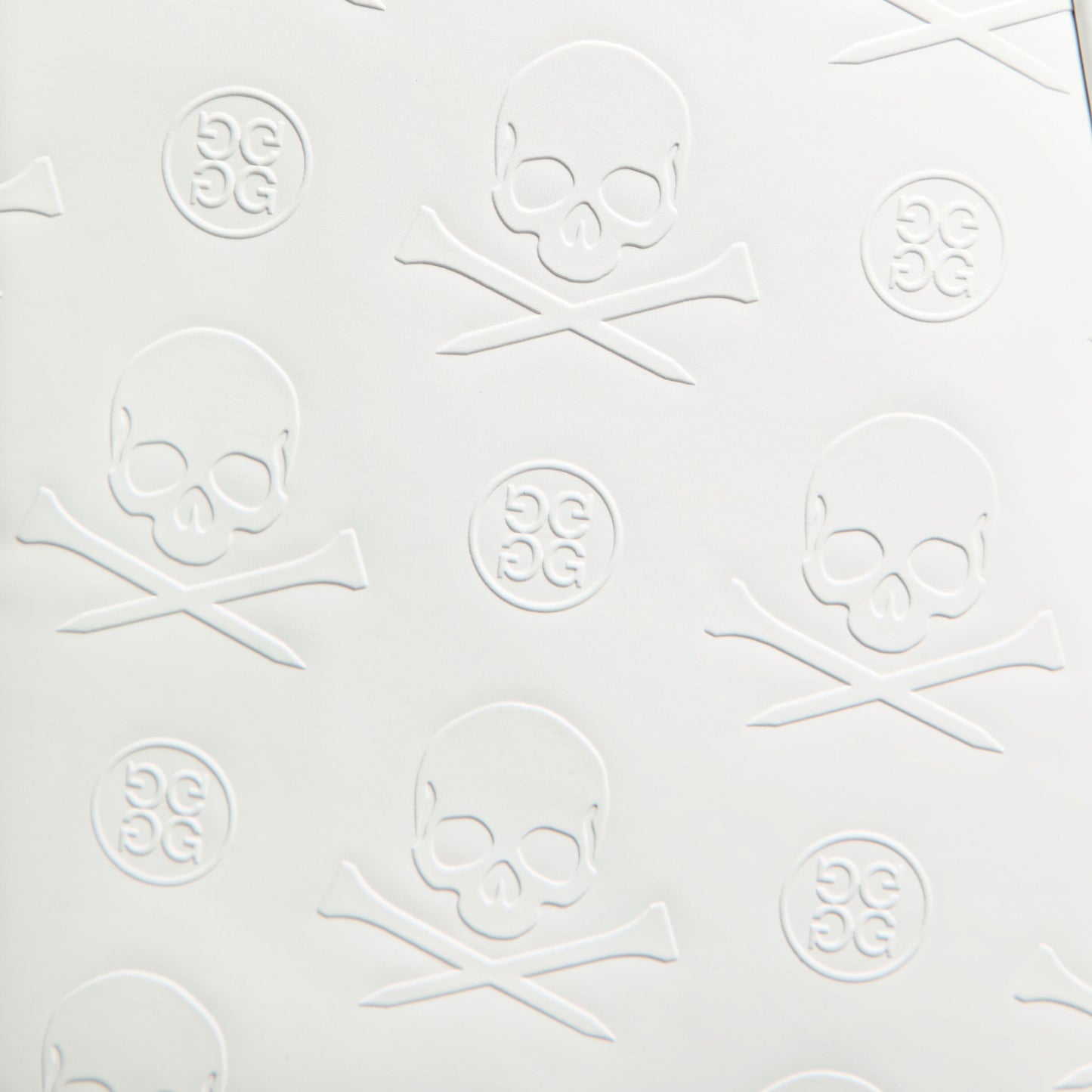 G/FORE EMBOSSED SKULL & TEES DAYTONA CARRY GOLF BAG