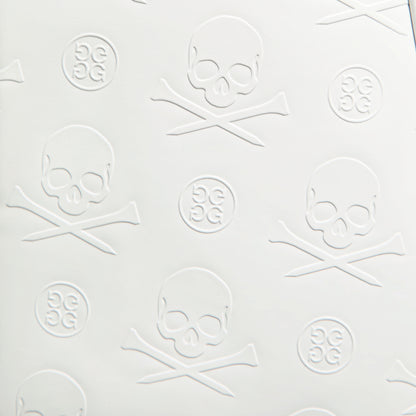 G/FORE EMBOSSED SKULL & TEES DAYTONA CARRY GOLF BAG