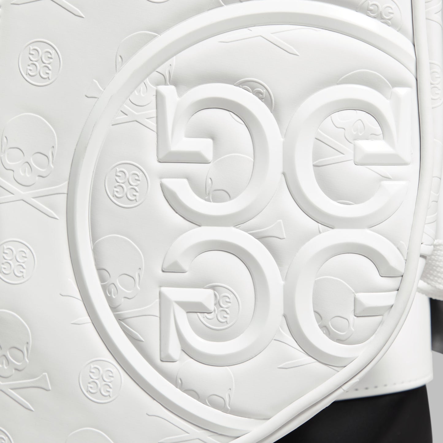 G/FORE EMBOSSED SKULL & TEES DAYTONA CARRY GOLF BAG