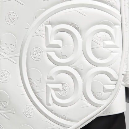 G/FORE EMBOSSED SKULL & TEES DAYTONA CARRY GOLF BAG