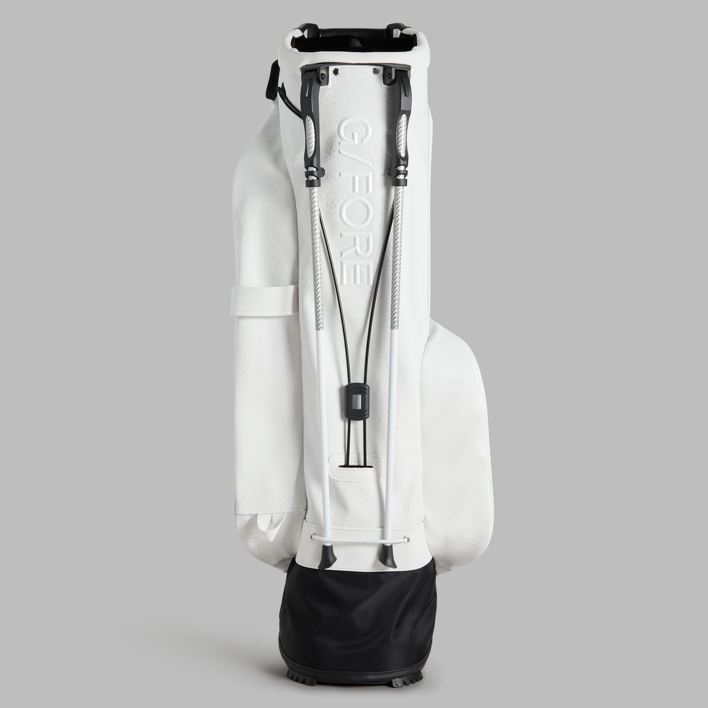 G/FORE EMBOSSED SKULL & TEES DAYTONA CARRY GOLF BAG
