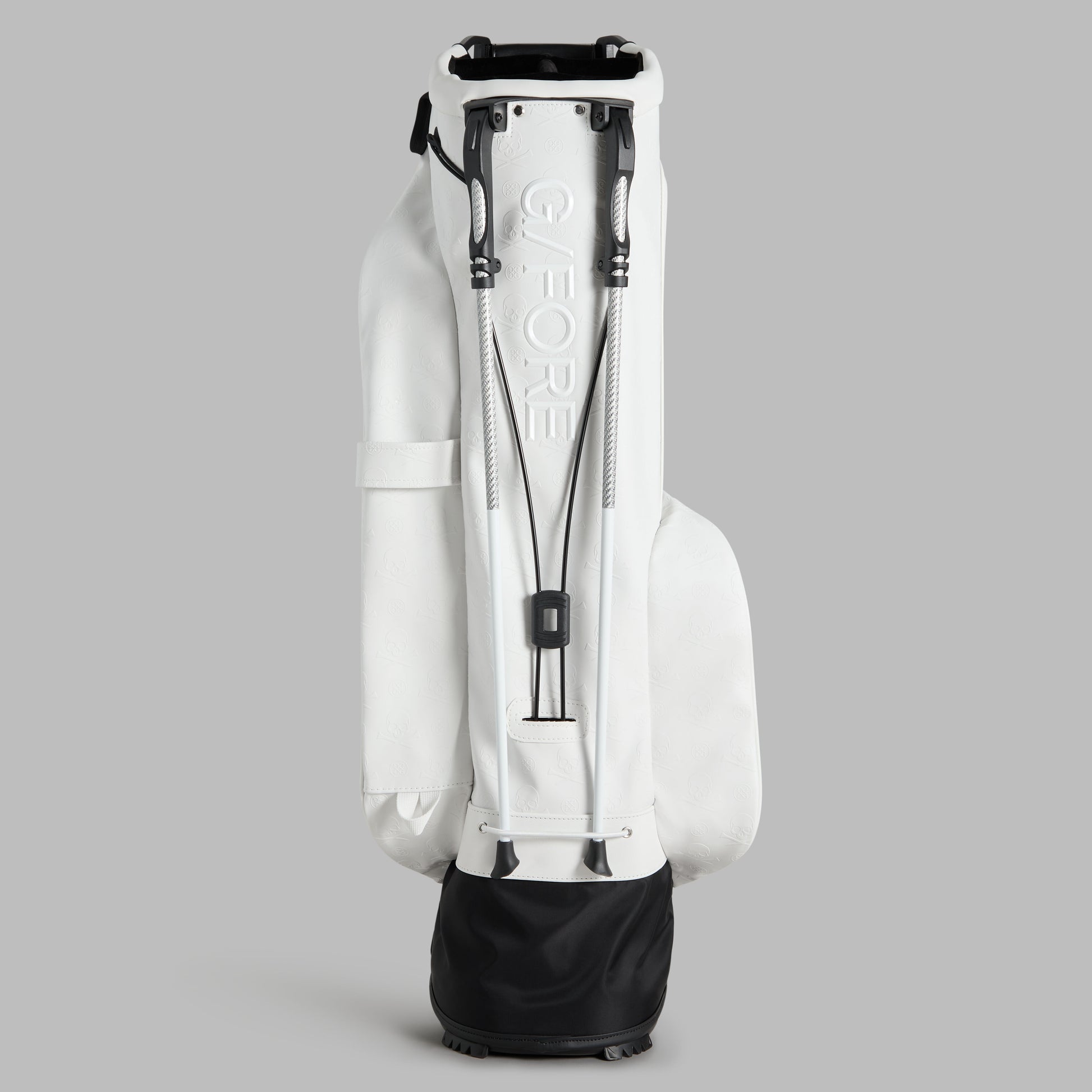 G/FORE EMBOSSED SKULL & TEES DAYTONA CARRY GOLF BAG