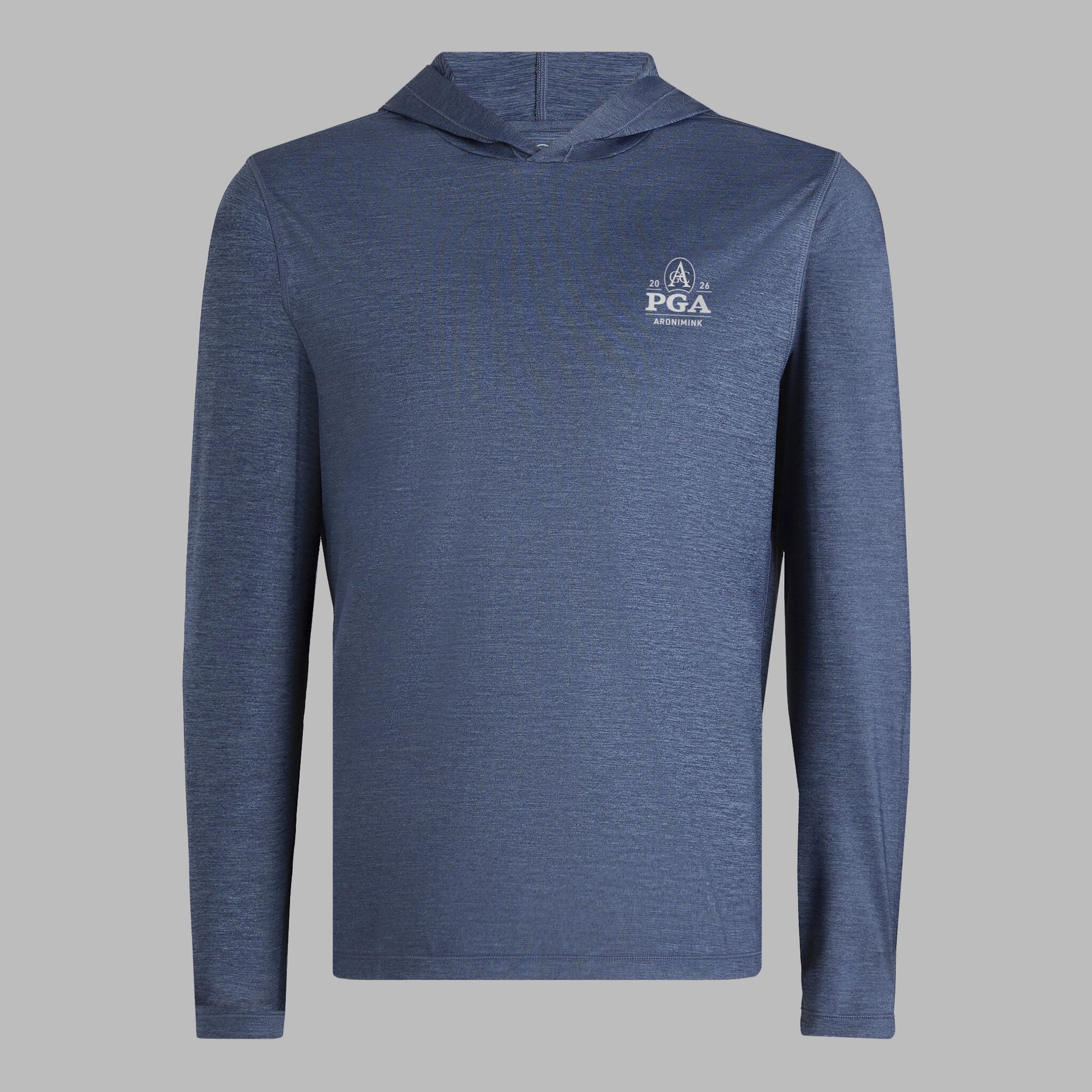 G/FORE 2026 PGA MÉLANGE ICE NYLON HOODIE |PULLOVERS & QUARTER-ZIPS |G/FORE