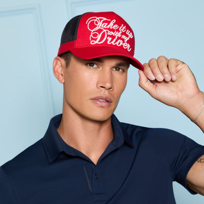G/FORE TAKE IT UP WITH MY DRIVER TRUCKER HAT |HATS
