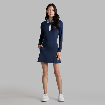 G/FORE LTD RELEASE 2026 U.S. OPEN SILKY TECH NYLON QUARTER ZIP POLO