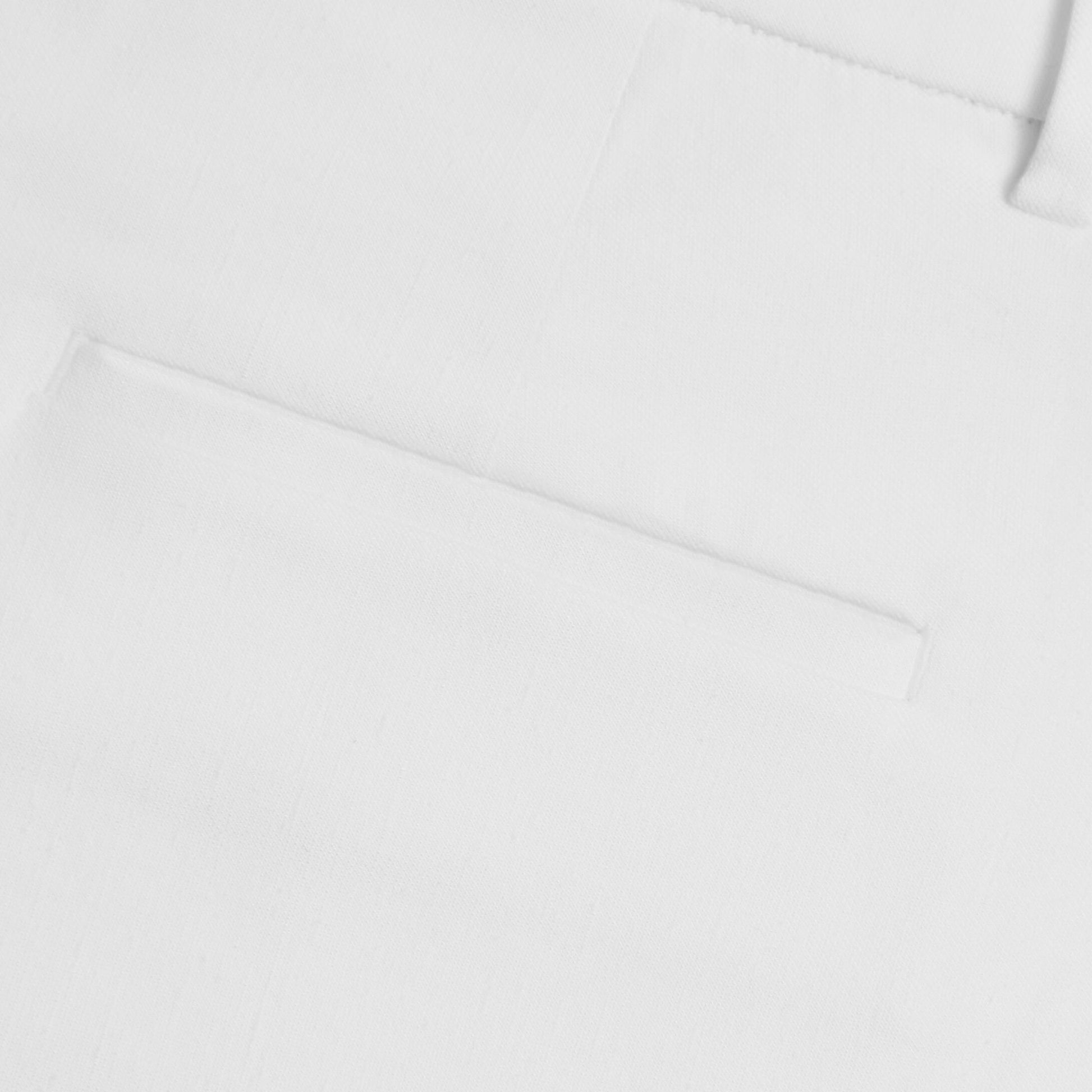 G/FORE LTD RELEASE LINEN CROPPED PLEATED TROUSER