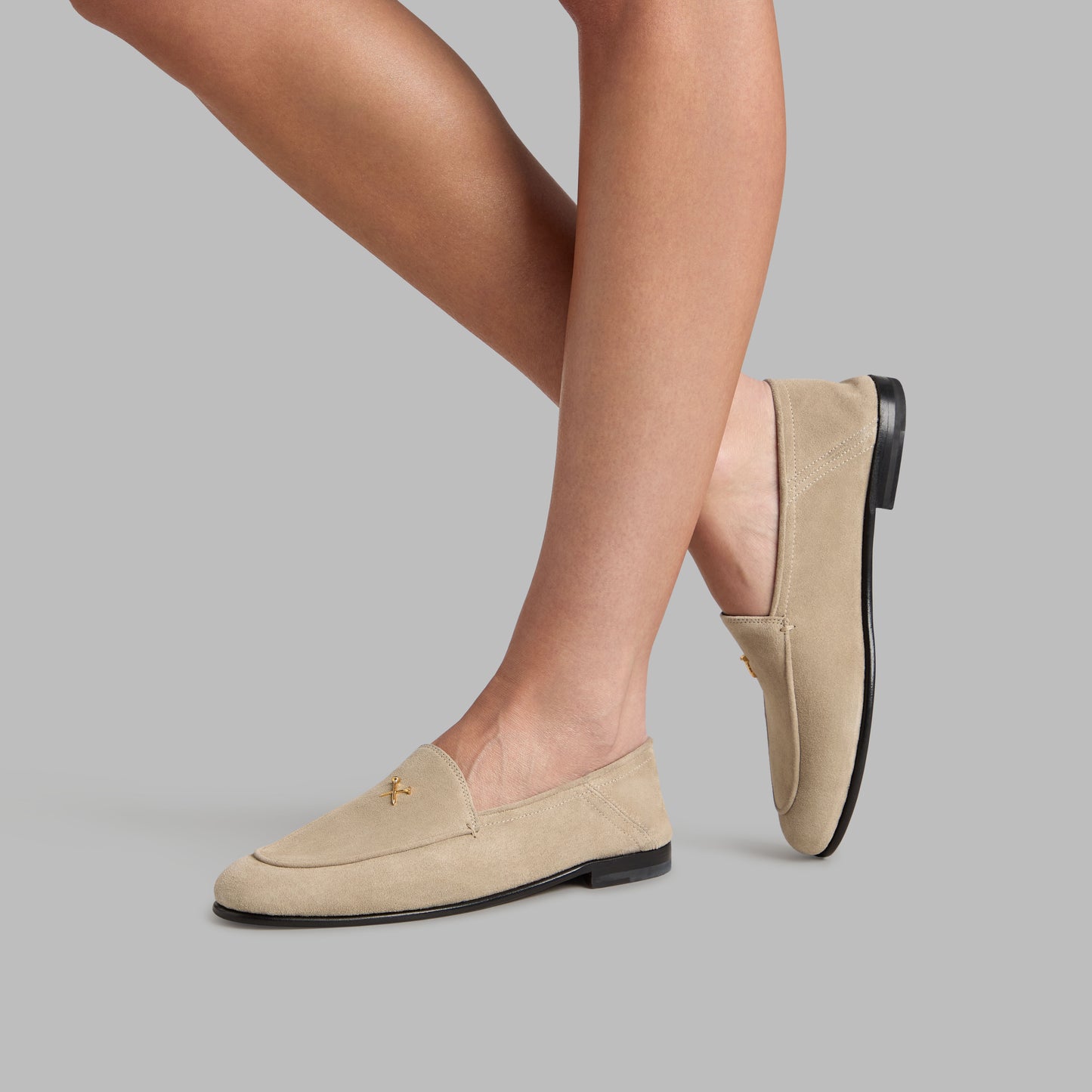 G/FORE METAL TEES SUEDE FLEX LOAFER