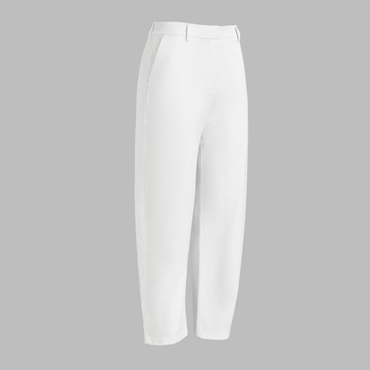 G/FORE LTD RELEASE STRETCH COTTON GABARDINE BARREL LEG TROUSER