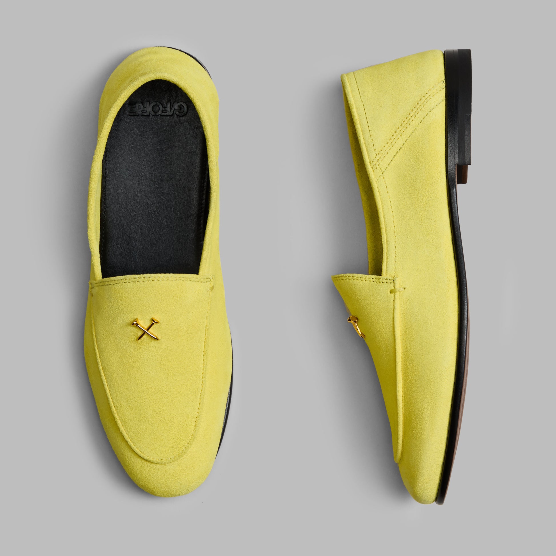 G/FORE METAL TEES SUEDE FLEX LOAFER