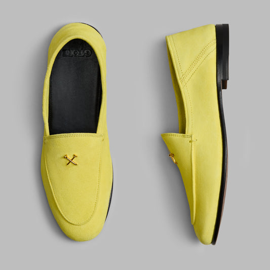G/FORE METAL TEES SUEDE FLEX LOAFER