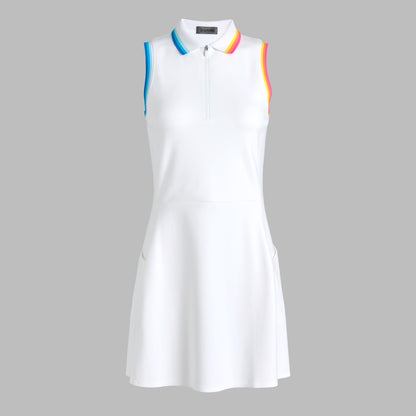 G/FORE KNOCKOUT A-LINE POLO DRESS