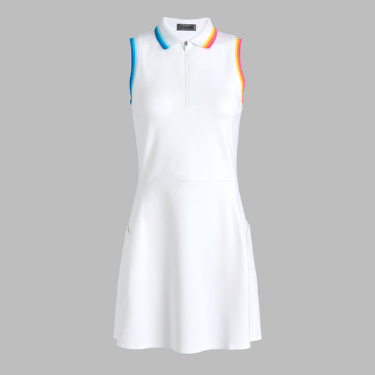 G/FORE KNOCKOUT A-LINE POLO DRESS