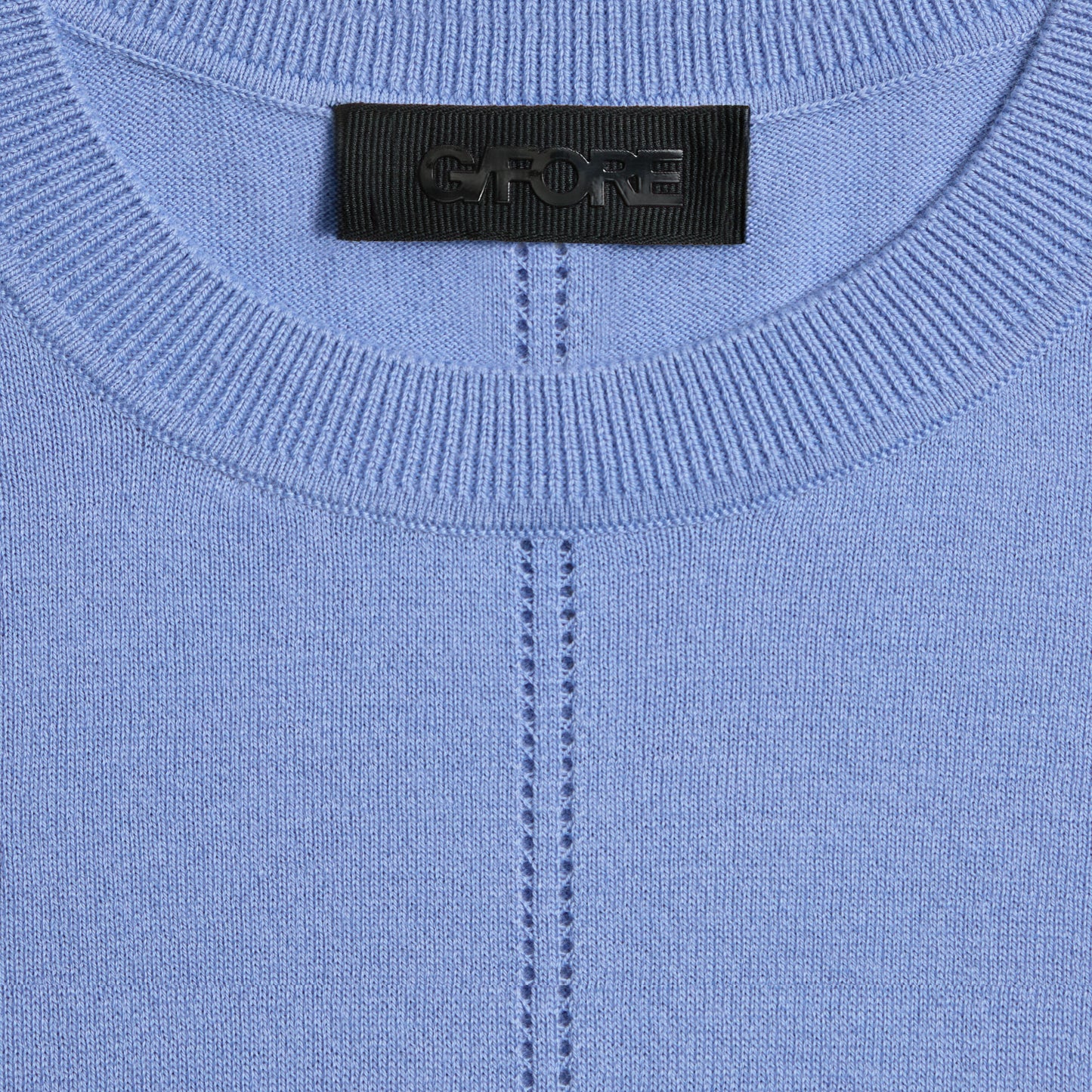 G/FORE COOLING COTTON SHORT SLEEVE CREWNECK TOP