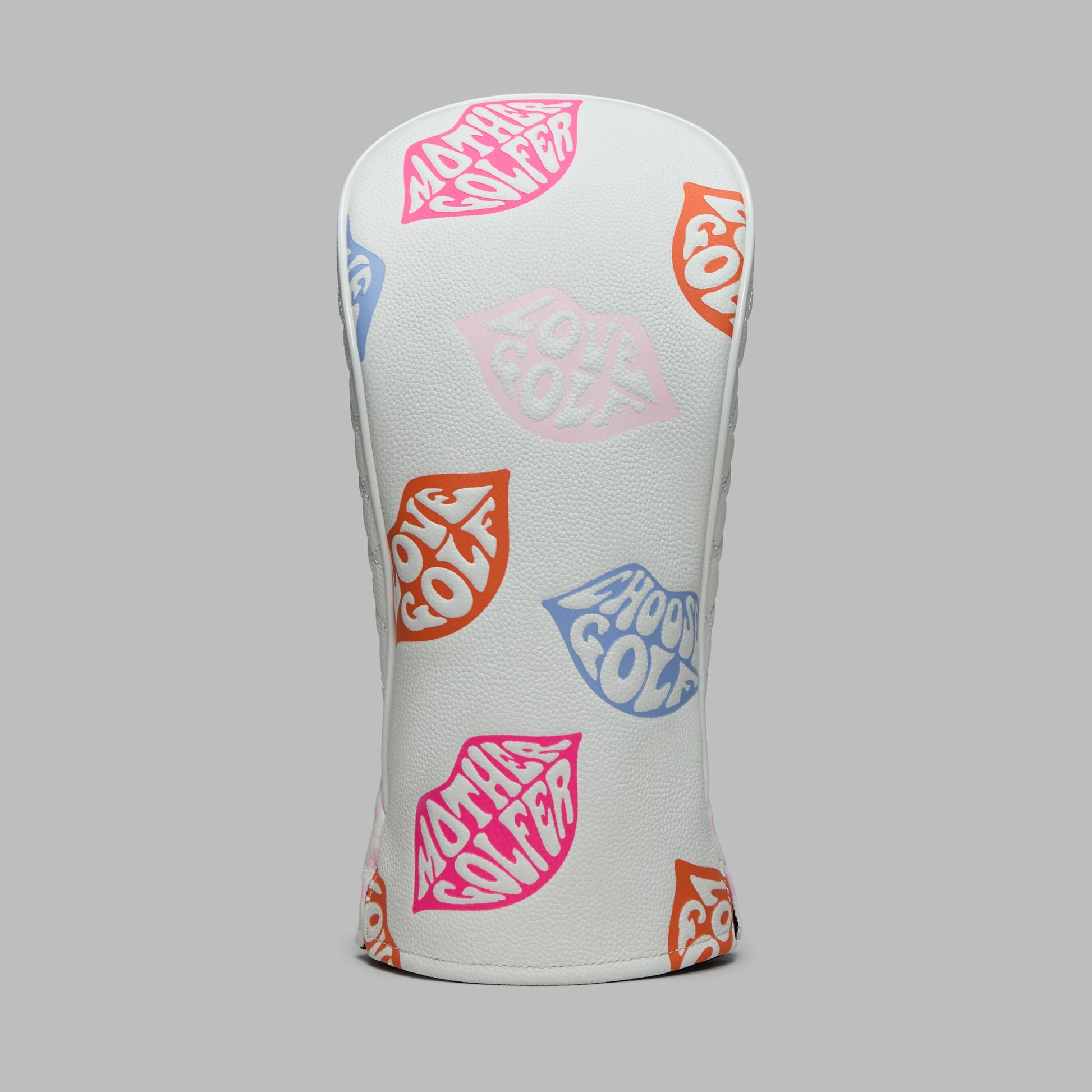 G/FORE EMBOSSED LOVE G LEATHER DRIVER HEADCOVER