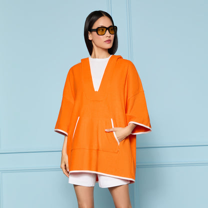 G/FORE COTTON TERRY BEACH PONCHO