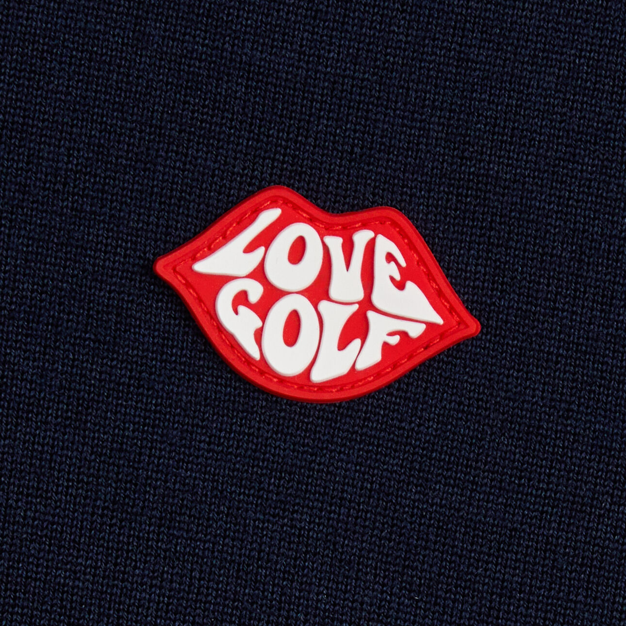 G/FORE LOVE GOLF MERINO WOOL CREWNECK SWEATER