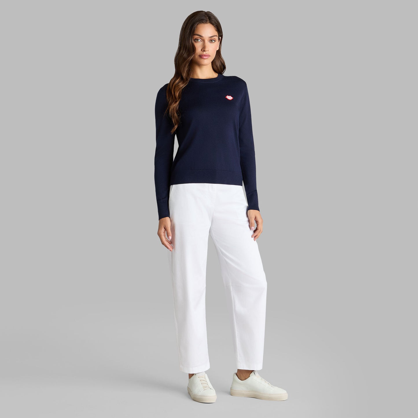 G/FORE LOVE GOLF MERINO WOOL CREWNECK SWEATER