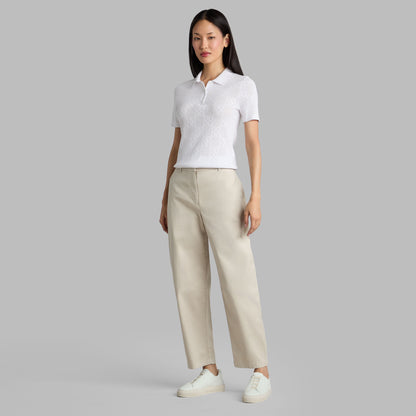 G/FORE LTD RELEASE STRETCH COTTON GABARDINE BARREL LEG TROUSER