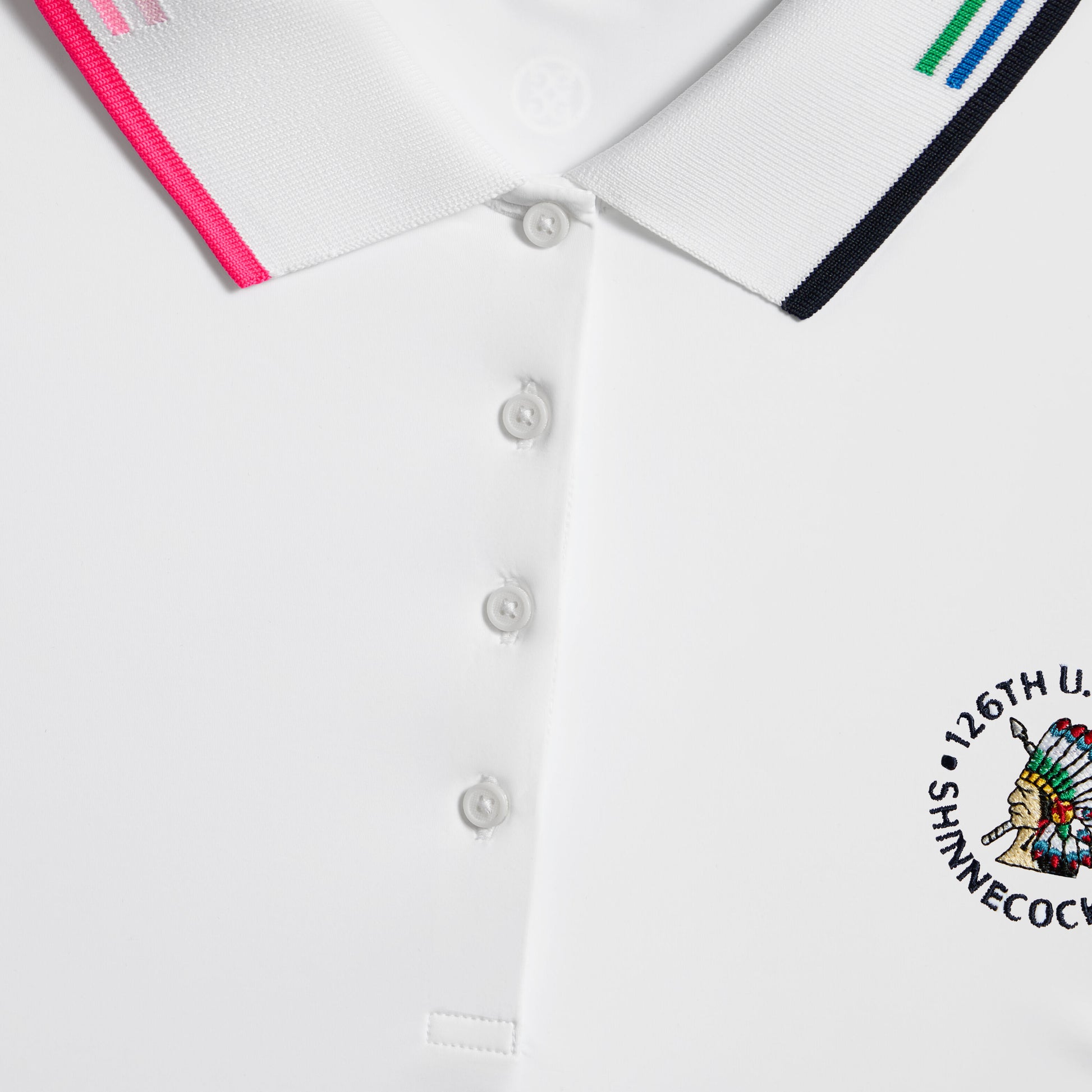 G/FORE 2026 U.S. OPEN SILKY TECH NYLON LONG SLEEVE POLO