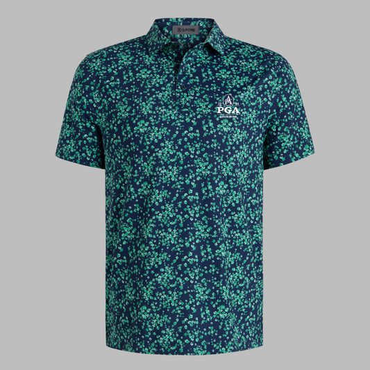 G/FORE 2026 PGA SCATTERED DITZY TECH JERSEY POLO