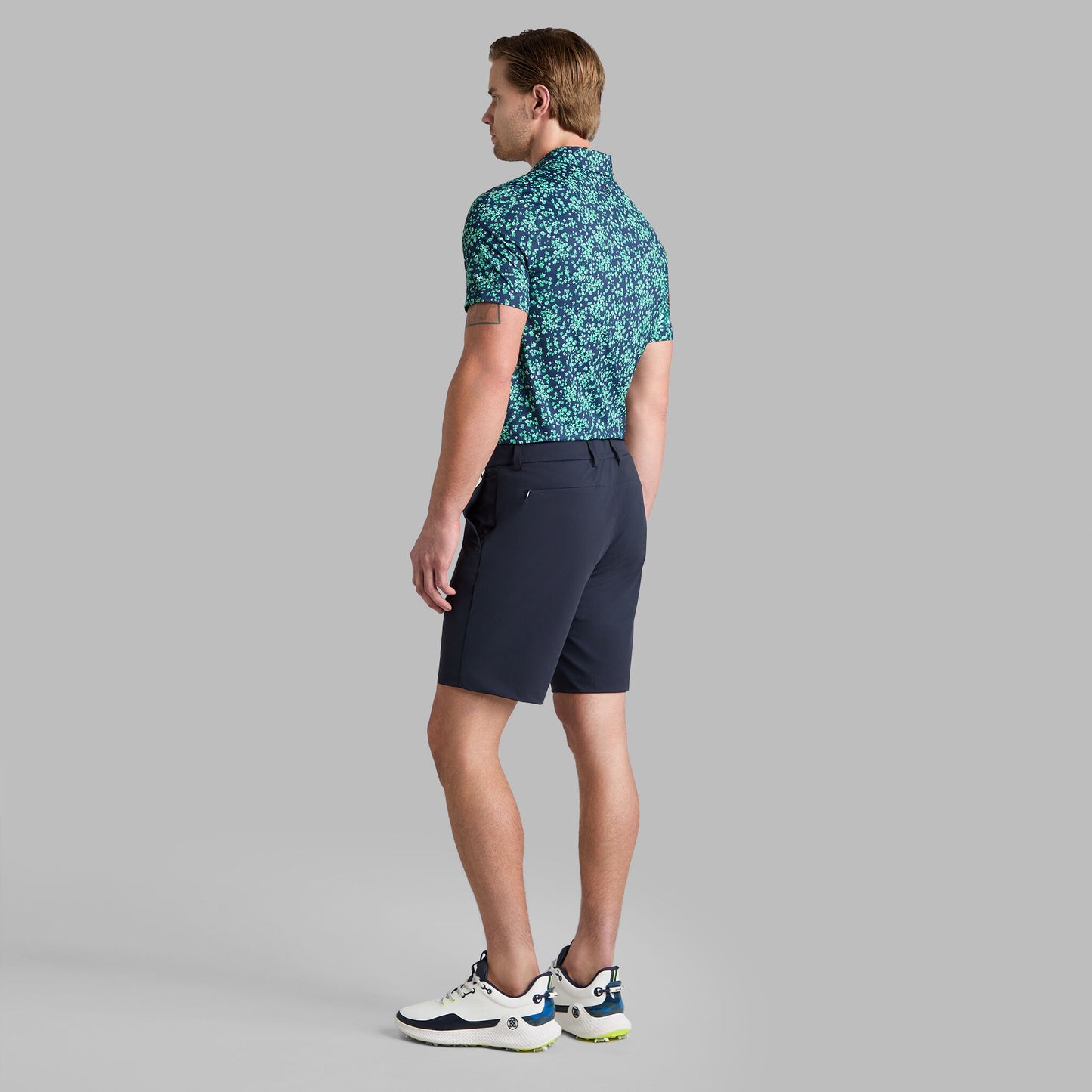 G/FORE 2026 PGA SCATTERED DITZY TECH JERSEY POLO