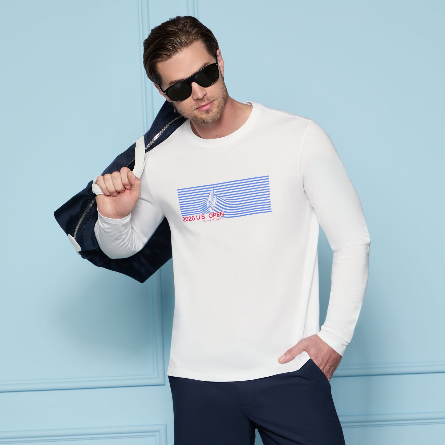 G/FORE 2026 U.S. OPEN SAIL BOAT LONG SLEEVE TEE