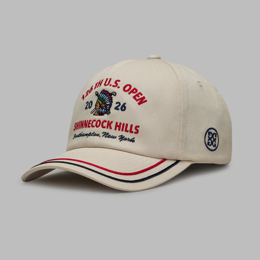 G/FORE 2026 U.S. OPEN SHINNECOCK HILLS SOUTACHE RELAXED FIT HAT