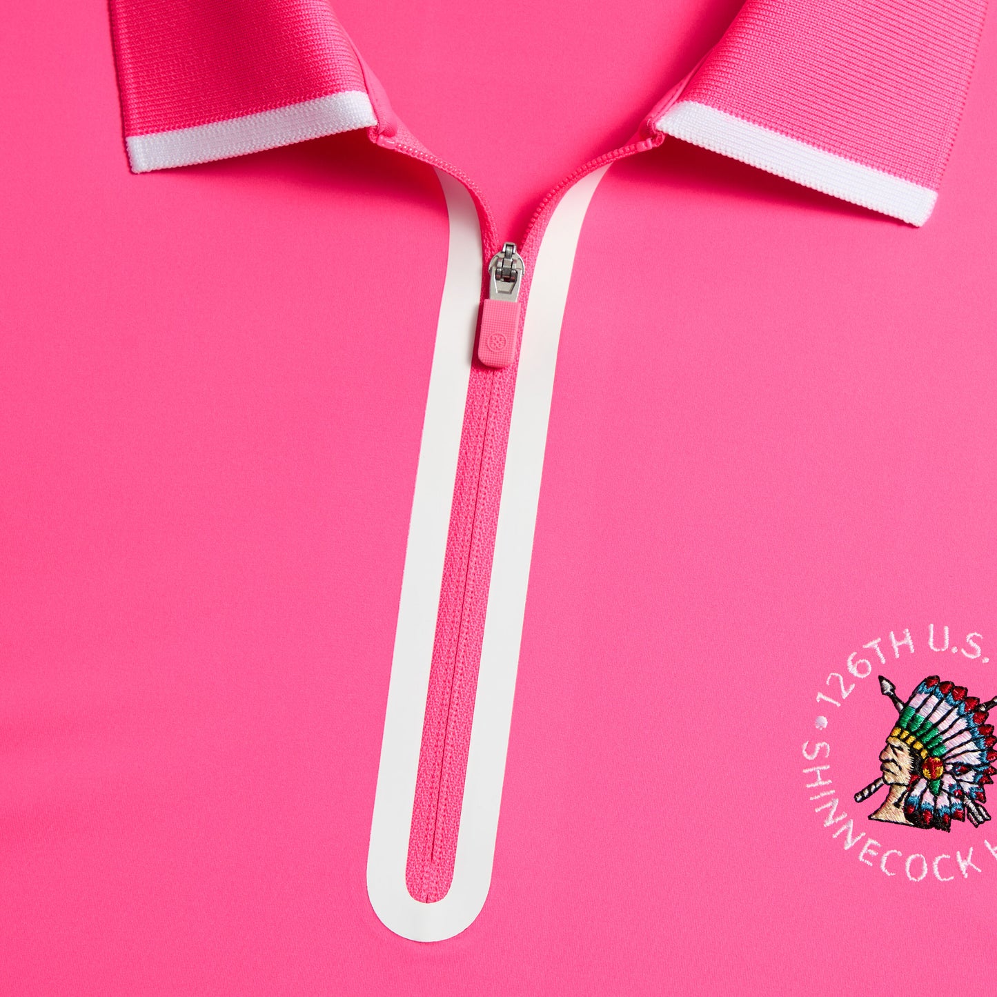 G/FORE 2026 U.S. OPEN SOFT TECH JERSEY LONG SLEEVE ZIP POLO