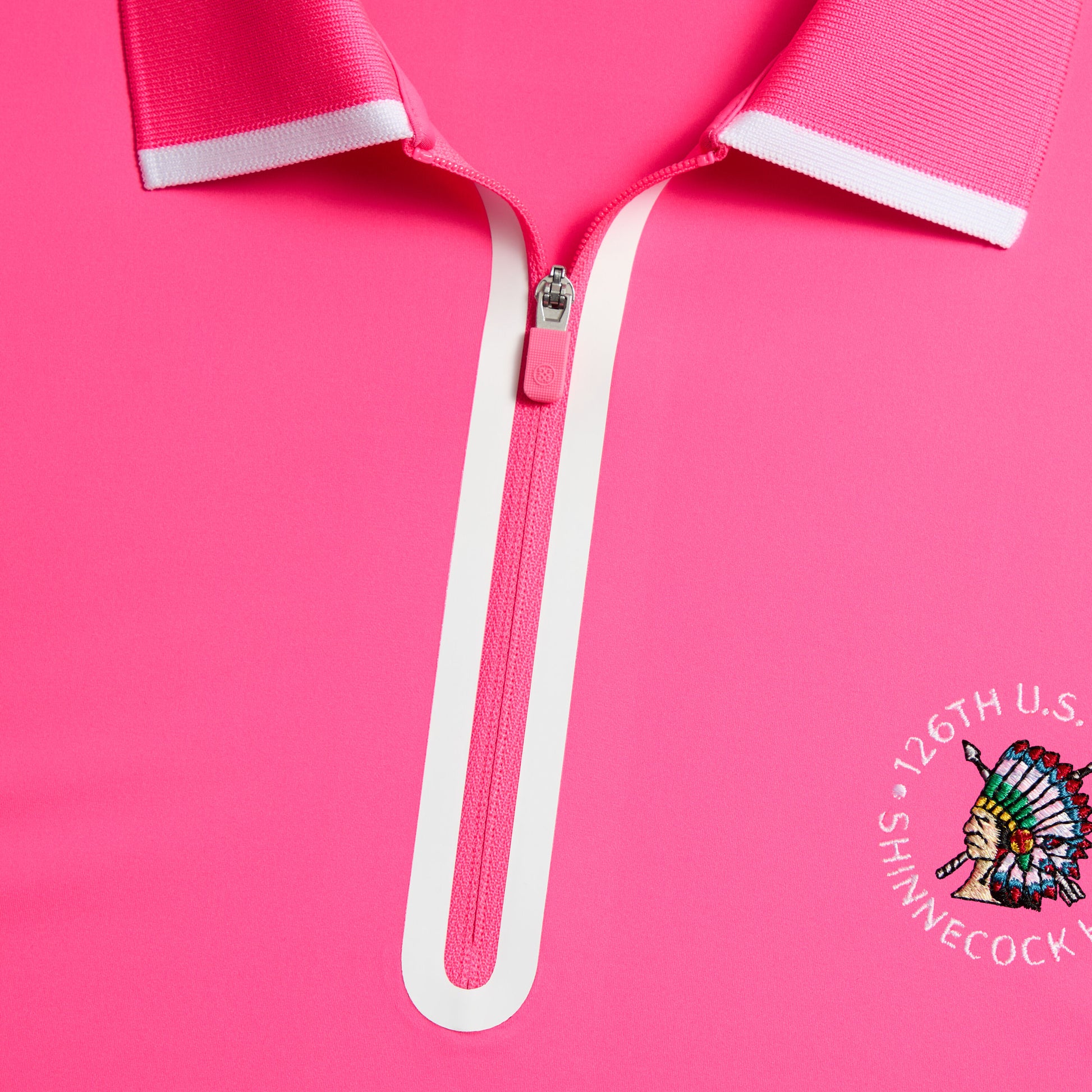 G/FORE 2026 U.S. OPEN SOFT TECH JERSEY LONG SLEEVE ZIP POLO