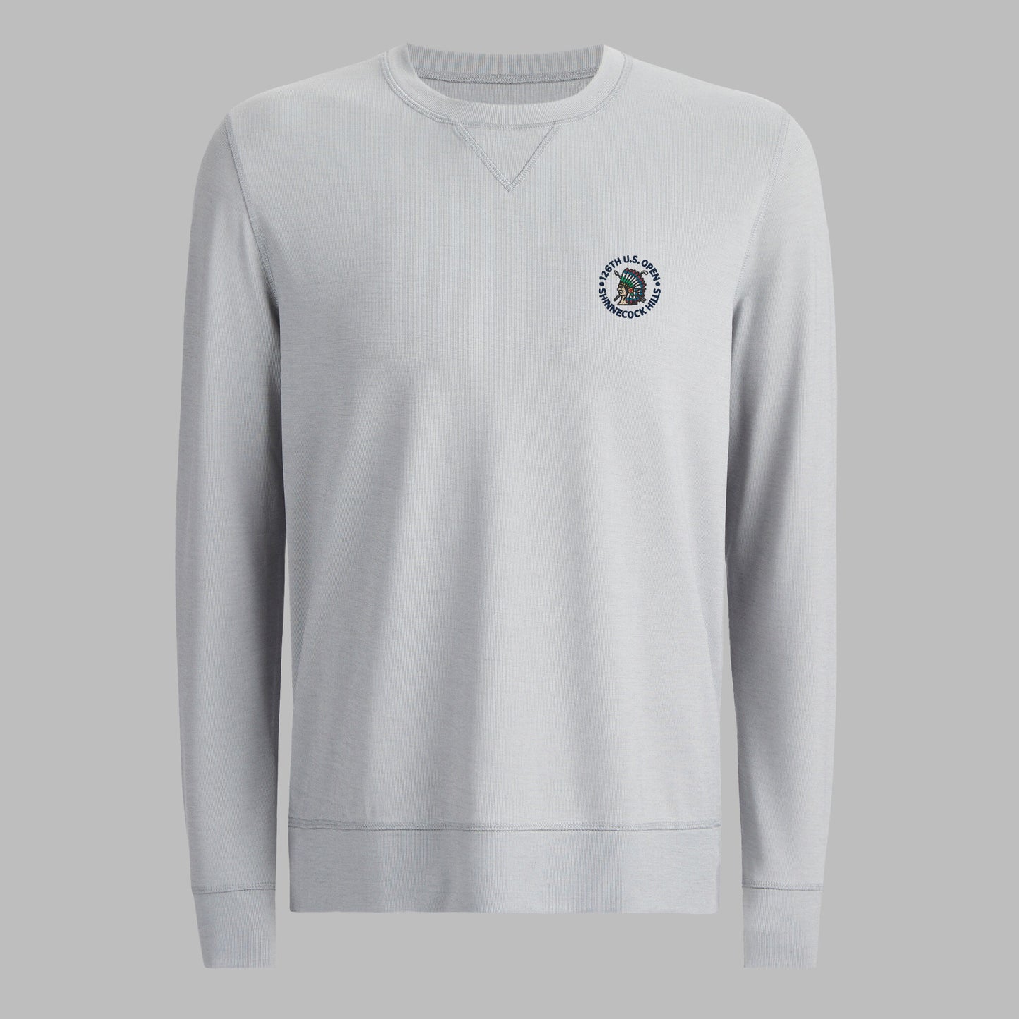 G/FORE LTD RELEASE 2026 U.S. OPEN PERFORMANCE PIQUÉ CREWNECK LAYER