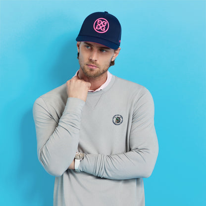 G/FORE LTD RELEASE 2026 U.S. OPEN PERFORMANCE PIQUÉ CREWNECK LAYER
