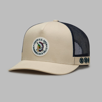 G/FORE 2026 U.S. OPEN OFFICIAL LOGO PATCH TRUCKER HAT