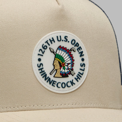 G/FORE 2026 U.S. OPEN OFFICIAL LOGO PATCH TRUCKER HAT