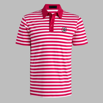 G/FORE LTD RELEASE 2026 U.S. OPEN BRETON STRIPE COTTON POLO